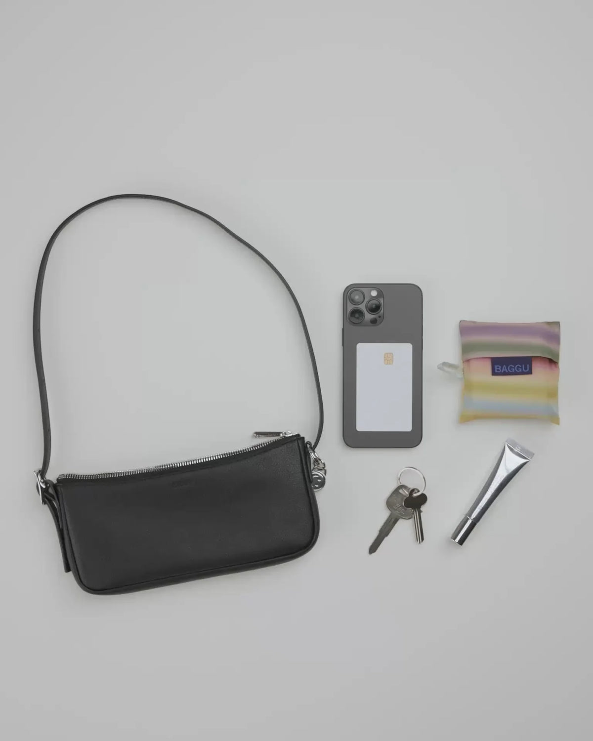 RECYCLED LEATHER POCHETTE - US 7890
